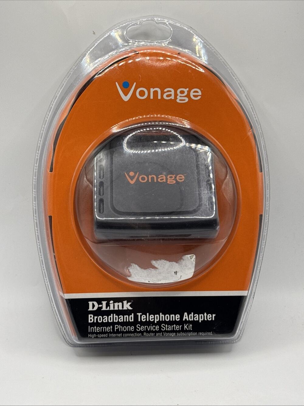 D-Link VTA-VR Vonage Broadband Telephone Adapter Internet Phone Starter Kit NEW